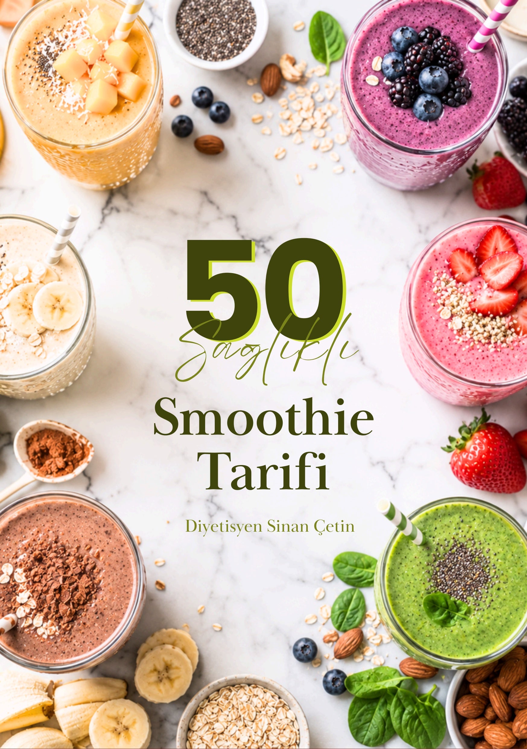 50 Sağlıklı Smoothie Tarifi E-Kitabı